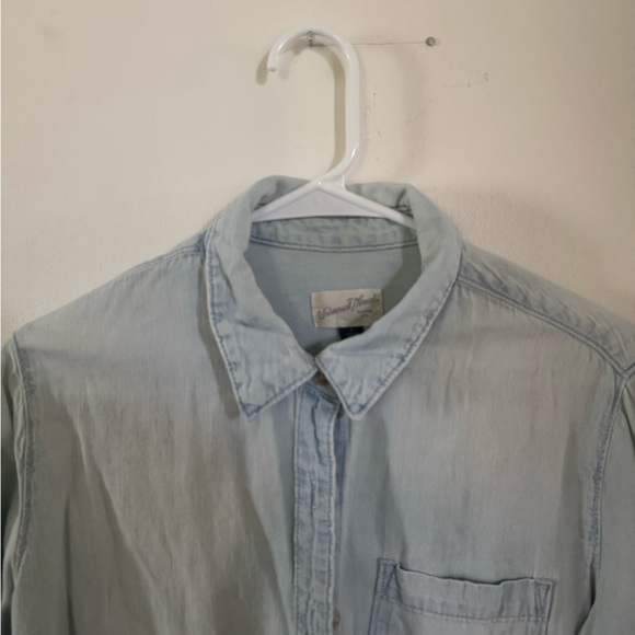 Light Blue Button-Up Shirt - Picture 2 of 2